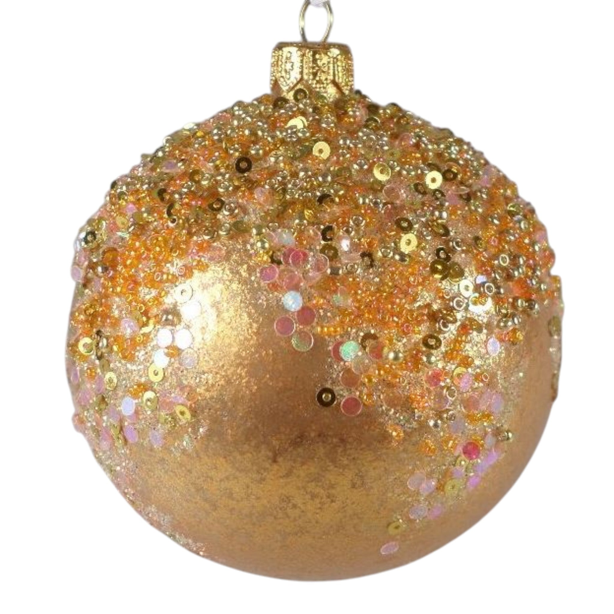 Golden Confetti Glow