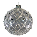 Frosted Crystal Net Bauble