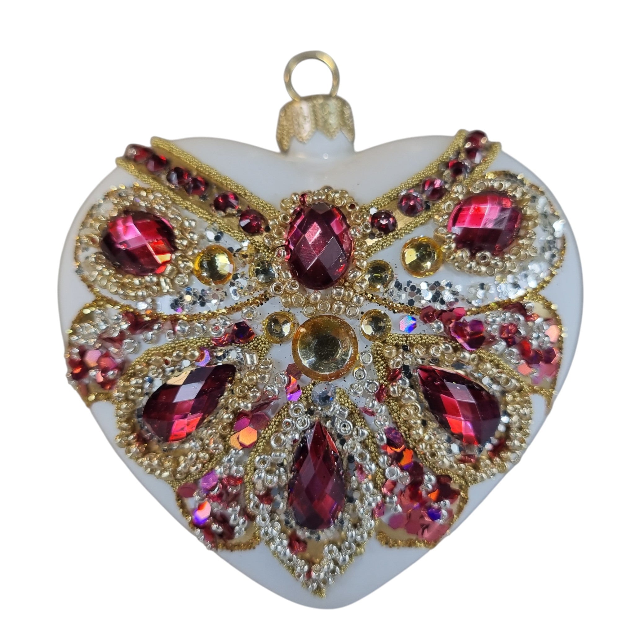 Royal Garnet Heart