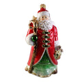 Classic Santa with Staff Ornament