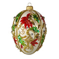 Winter Garden Egg Ornament