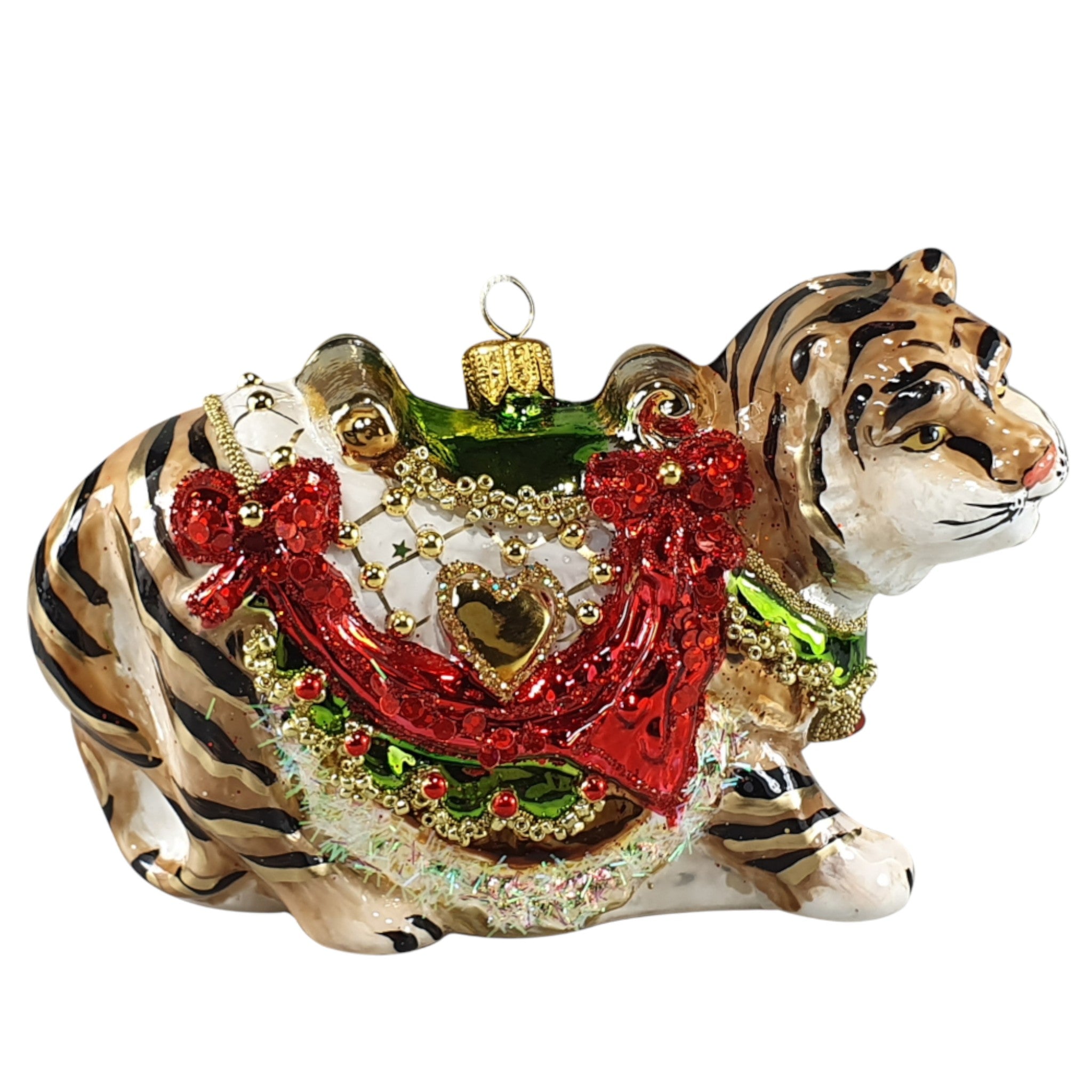 Festive Tiger Ornament