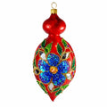 Crimson Jewel Floral Finial