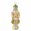 Golden King Nutcracker Ornament