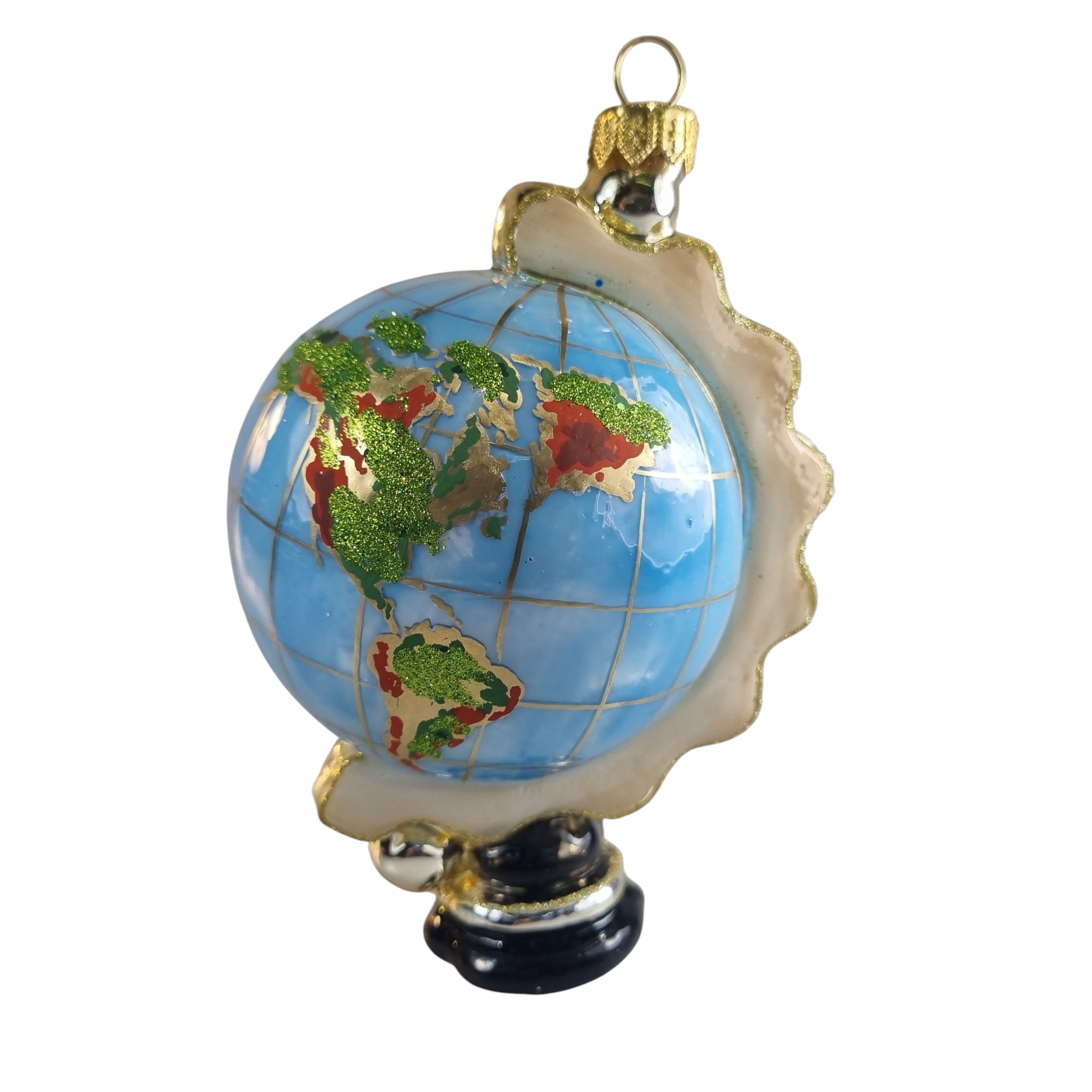 World Globe Ornament