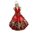 Scarlet Evening Gown