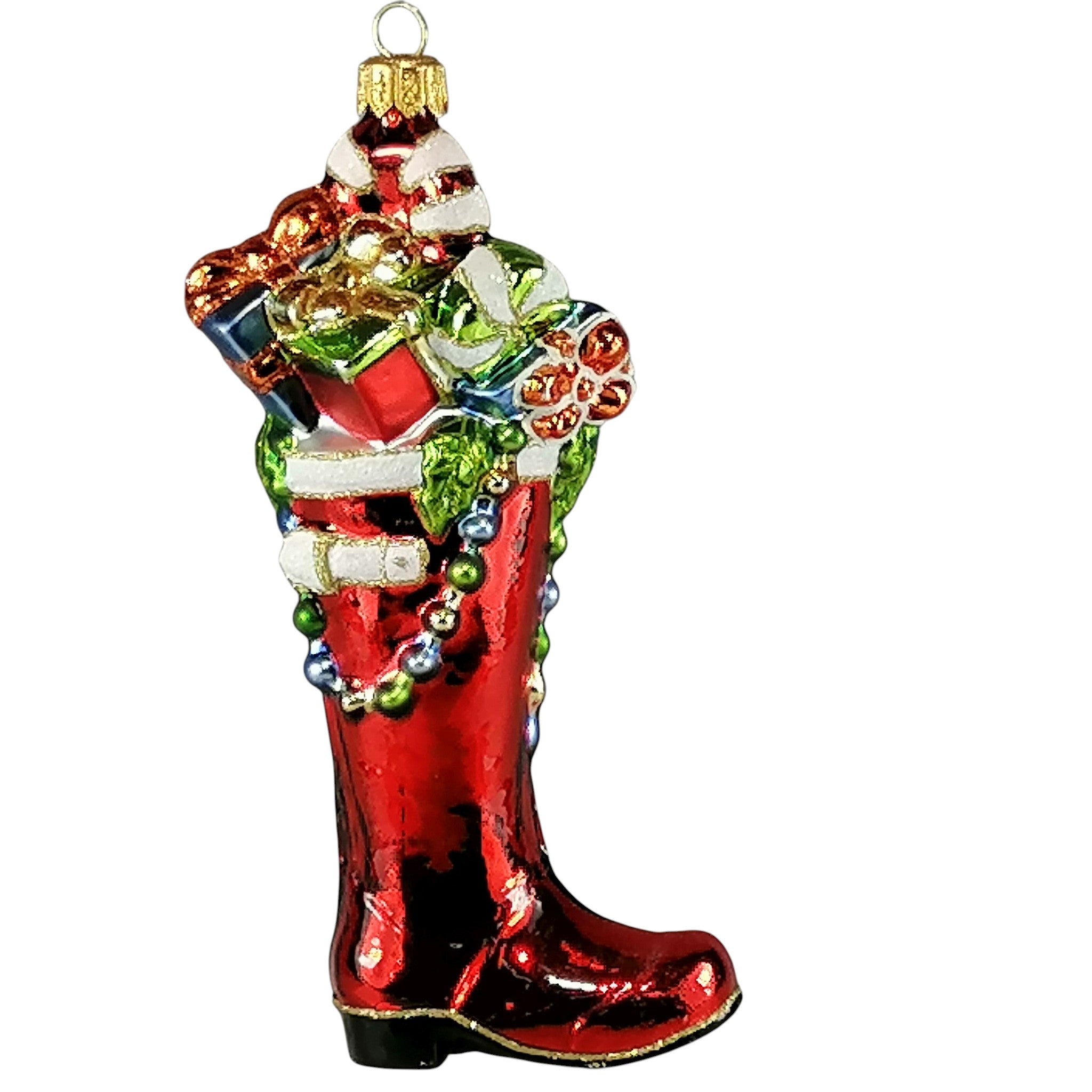 Red Christmas Stocking Ornament