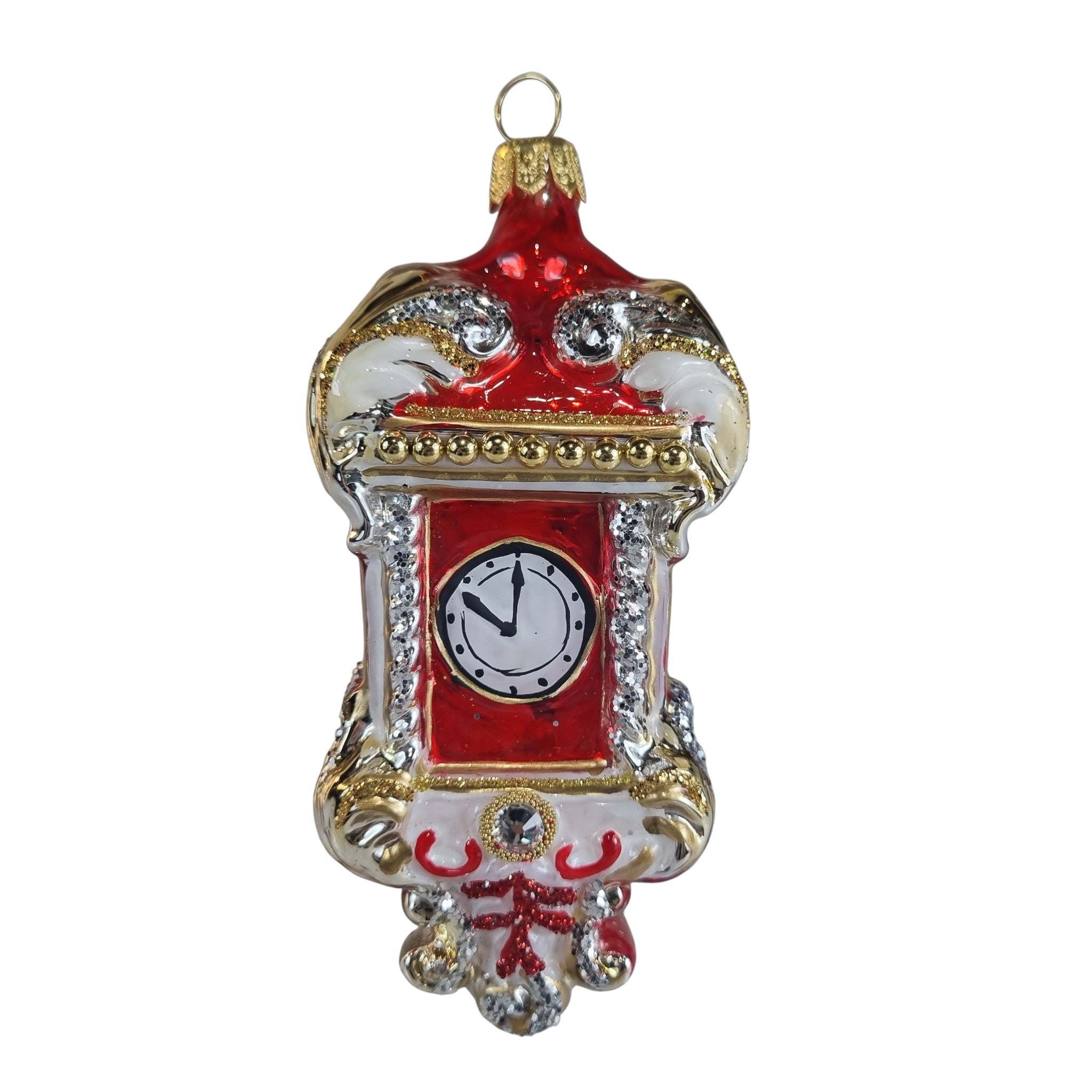 Crimson Grand Clock