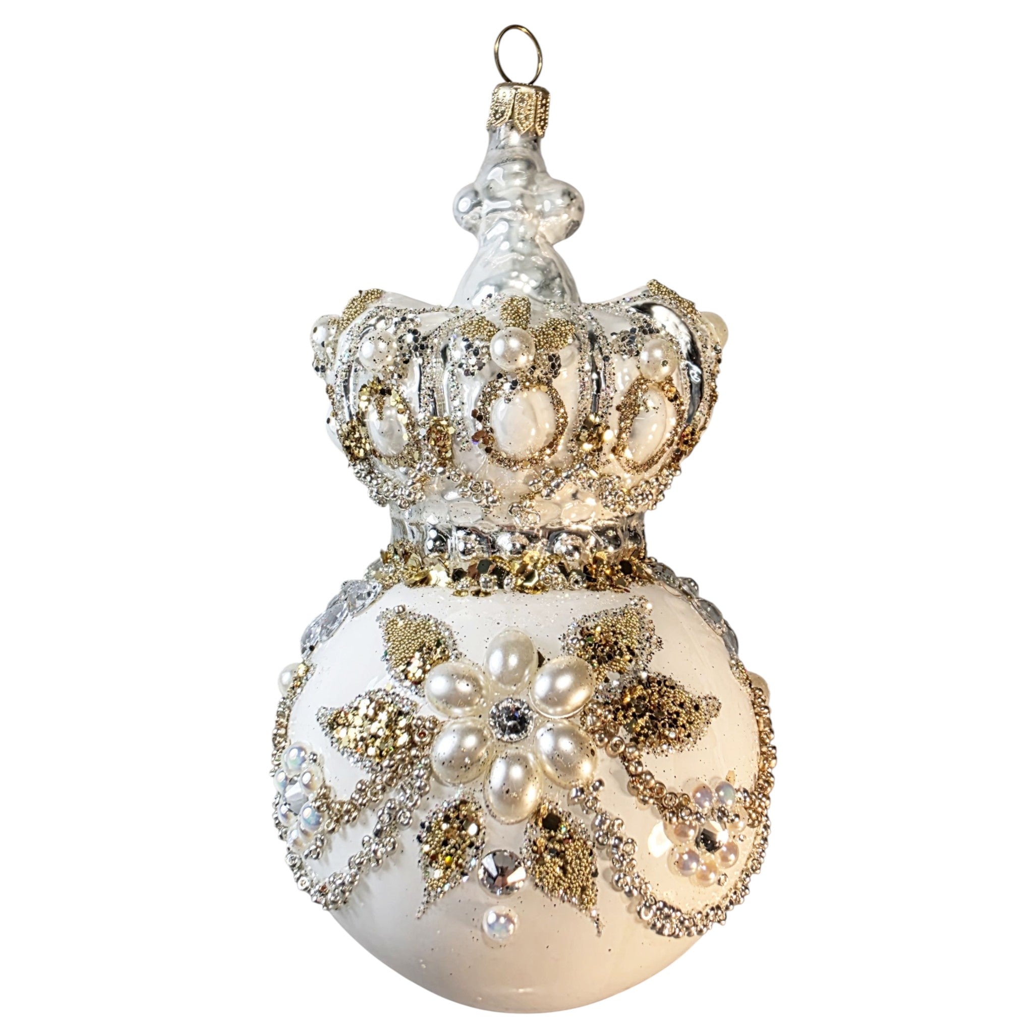 Pearl Crown Rosette