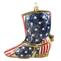 Glass Ornament – Cowboy Boot