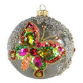 Bauble with Multicolored Butterfly