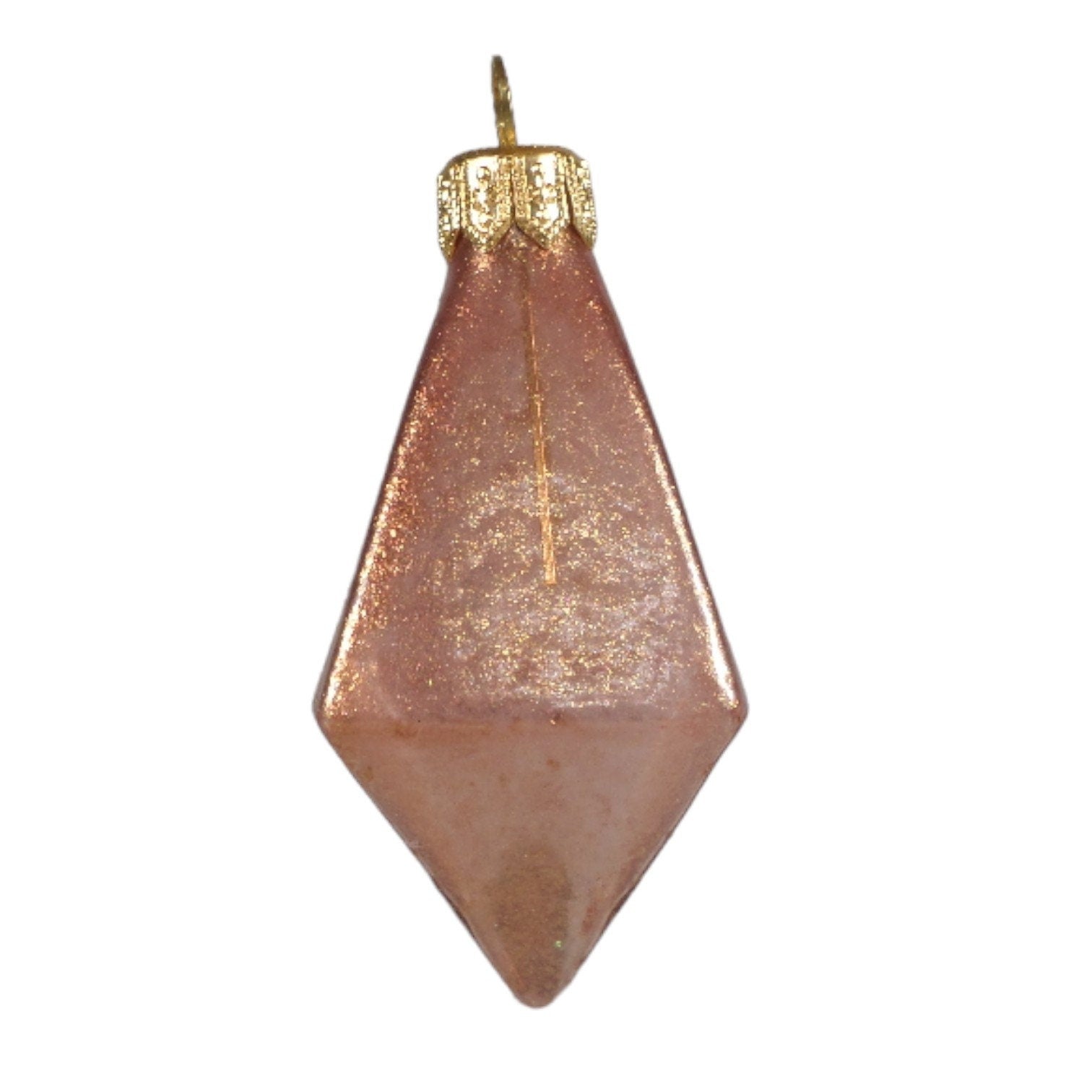 Silverado ornament, glass ball with traditional festive detailing