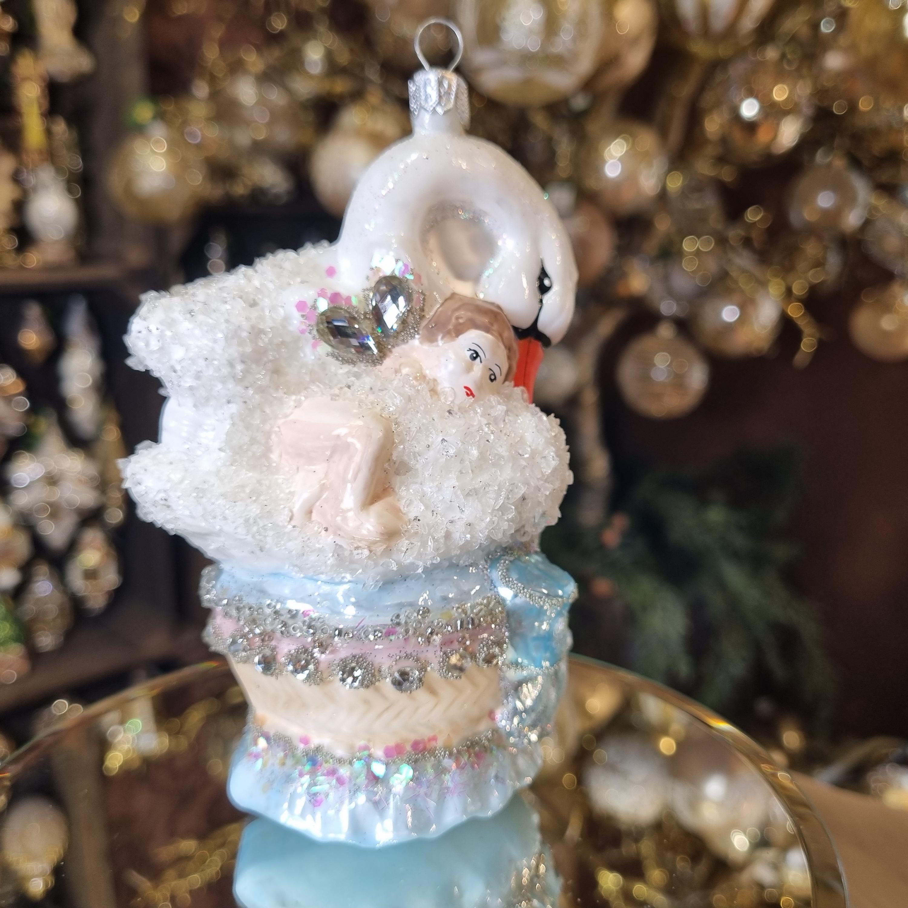 Silverado ornament, glass ball with classic ornamental design