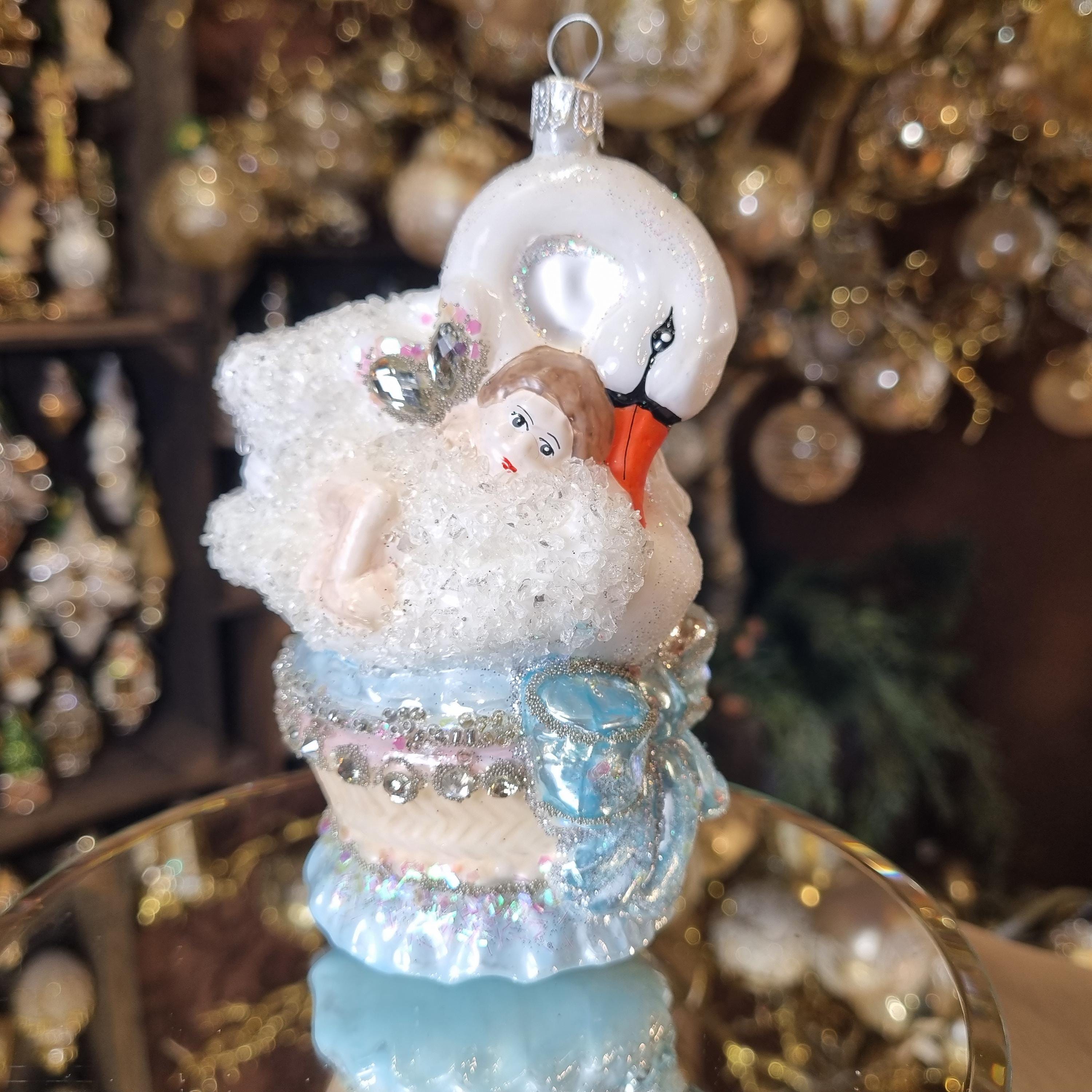 Silverado ornament, glass ball with classic ornamental design