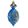 Silverado glass ornament, decorative ball with refined finish