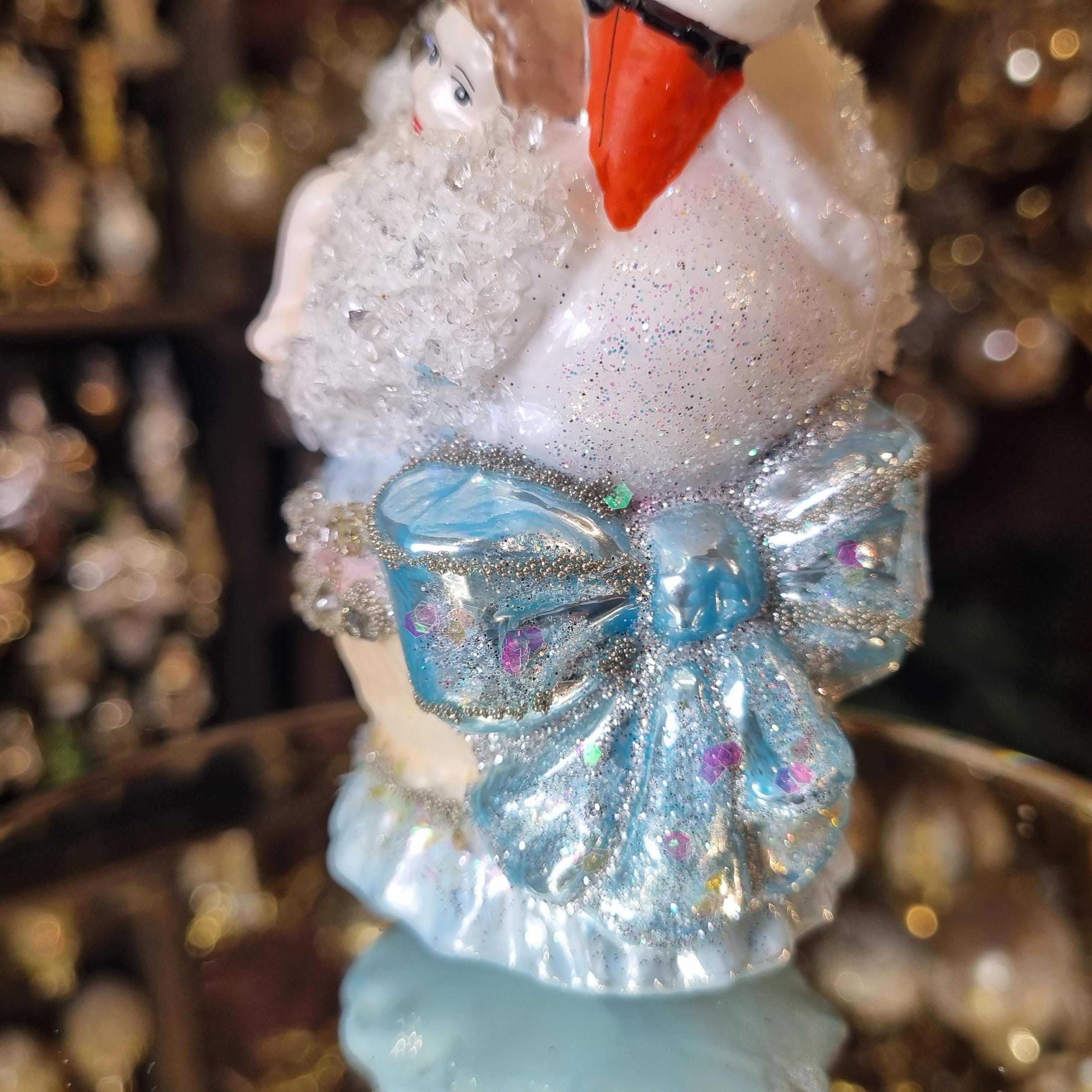 Silverado ornament, glass ball with classic ornamental design