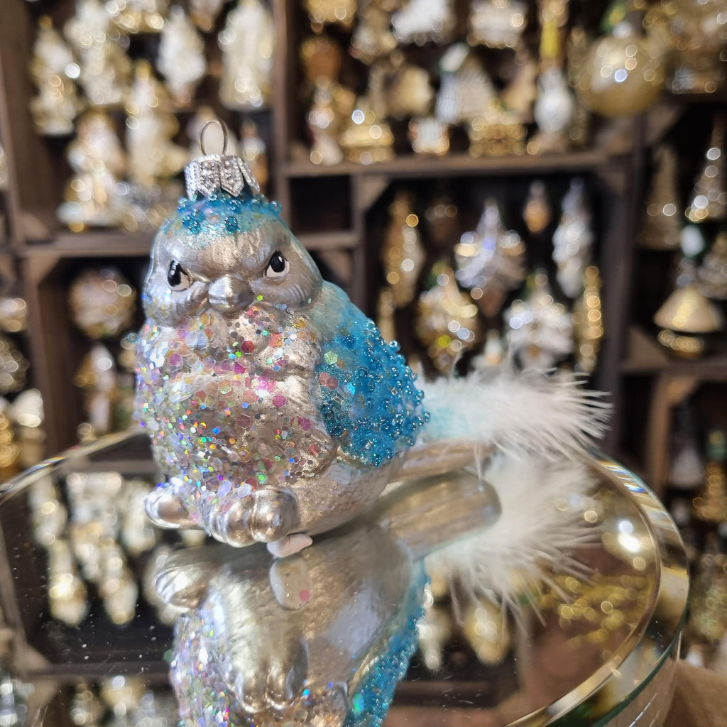 Glass Bird Ornament