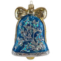 Glass Bell Christmas Ornament